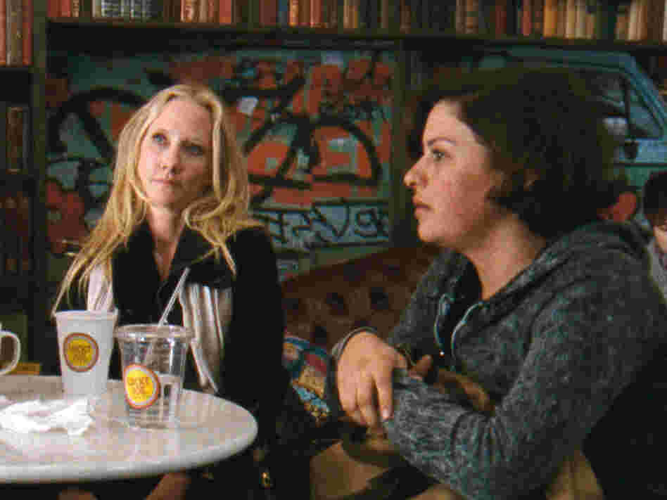 The third wheel in That's What She Said is Clementine (Alia Shawkat), who's little more than a sex-mad bundle of nerves. The third wheel in That's What She Said is Clementine (Alia Shawkat), who's little more than a sex-mad bundle of nerves.