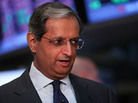 Vikram Pandit on the floor of the New York Stock Exchange on in June. Vikram Pandit on the floor of the New York Stock Exchange on in June.