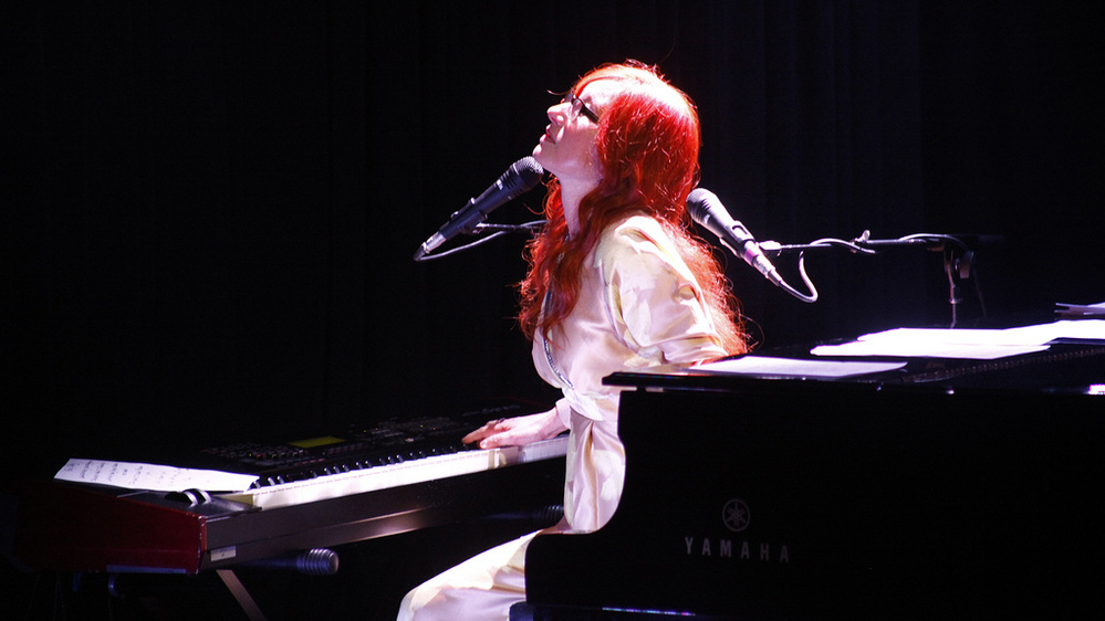 Tori Amos in concert in New York City on October 5th.
