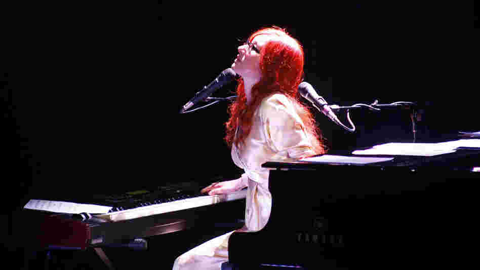 Tori Amos in concert in New York City on October 5th.