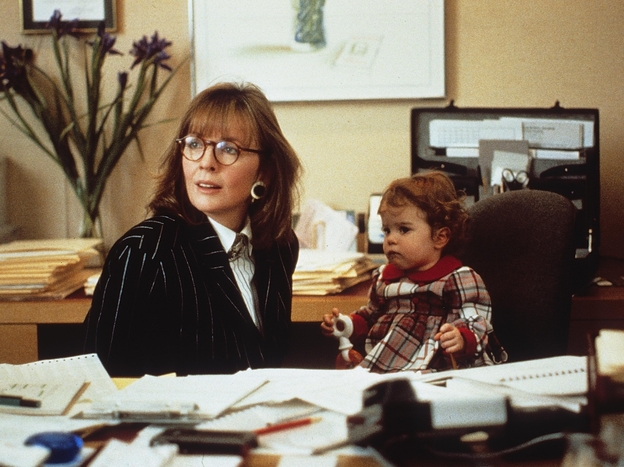 Diane Keaton in Baby Boom.