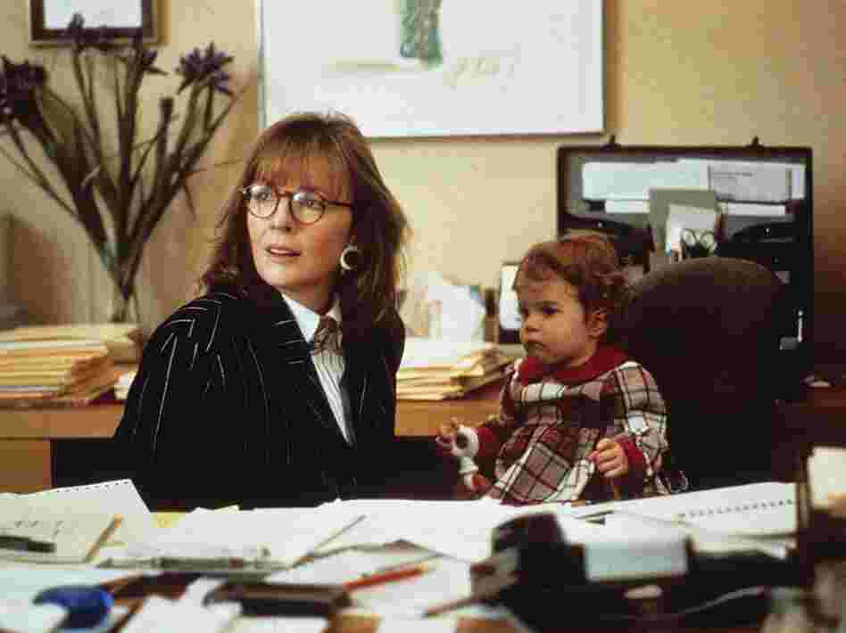 Diane Keaton in Baby Boom.