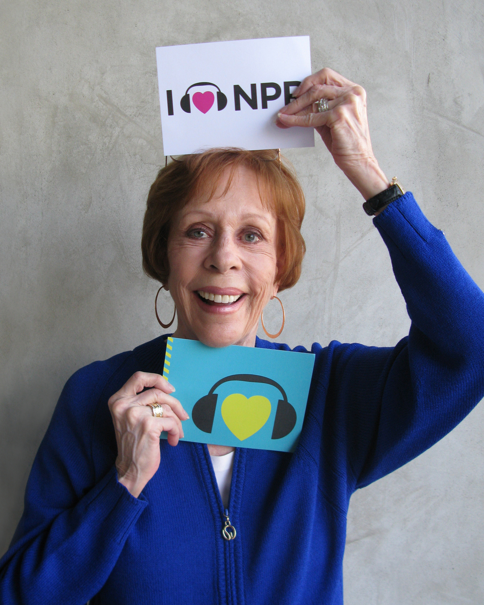 Carol Burnett at NPR West.