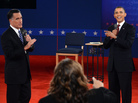CNN's Candy Crowley moderates the second presidential debate between Mitt Romney and President Obama at Hofstra University in Hempstead, N.Y., on Tuesday. CNN's Candy Crowley moderates the second presidential debate between Mitt Romney and President Obama at Hofstra University in Hempstead, N.Y., on Tuesday.