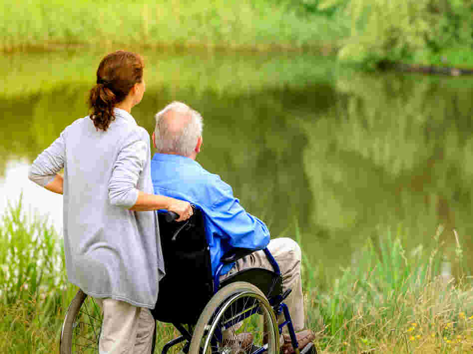 Not many elderly people get long-term care insurance. It's expensive and many hope their kids will look after them instead.