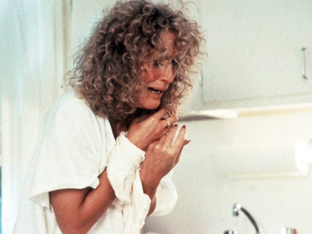 Glenn Close in Fatal Attraction.