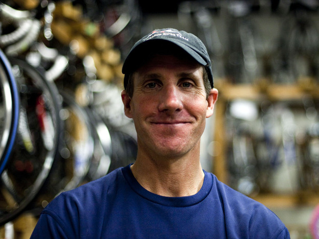 Jared Fisher, who runs an outdoor recreation and bicycle company, voted for Barack Obama in 2008. He says he has yet to decide who he'll vote for this year.