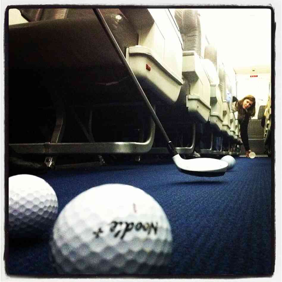 Plane golf on the charter, Lakeland, Florida. @ericthayer