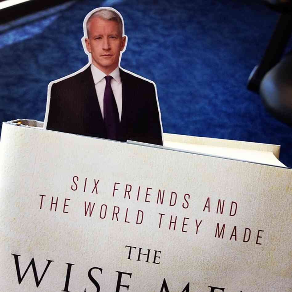 I've kidnapped Anderson Cooper- he's going on the trail with me. @evanvucci