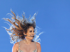 Jennifer Lopez performs in Paris on Tuesday night. Jennifer Lopez performs in Paris on Tuesday night.