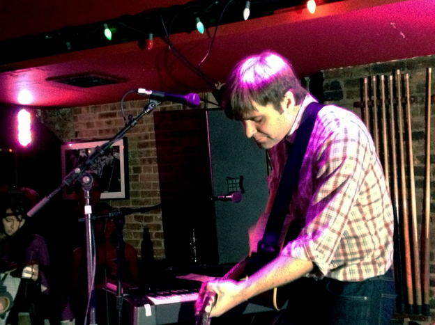 Ben Gibbard performs at The HiFi Bar in New York City's Lower East Side during the CMJ Music Marathon.