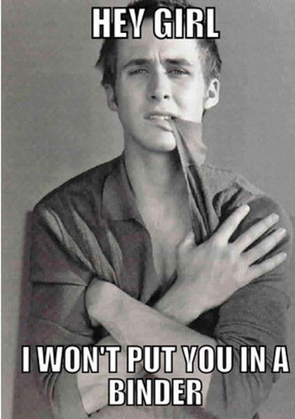 These days, it's not a meme until Ryan Gosling shows up. These days, it's not a meme until Ryan Gosling shows up.