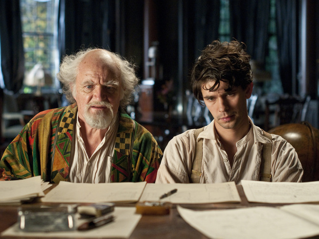 Jim Broadbent and Ben Wishaw, seen here as Ayrs and Frobisher, also play five roles each. Both put forth stellar performances.