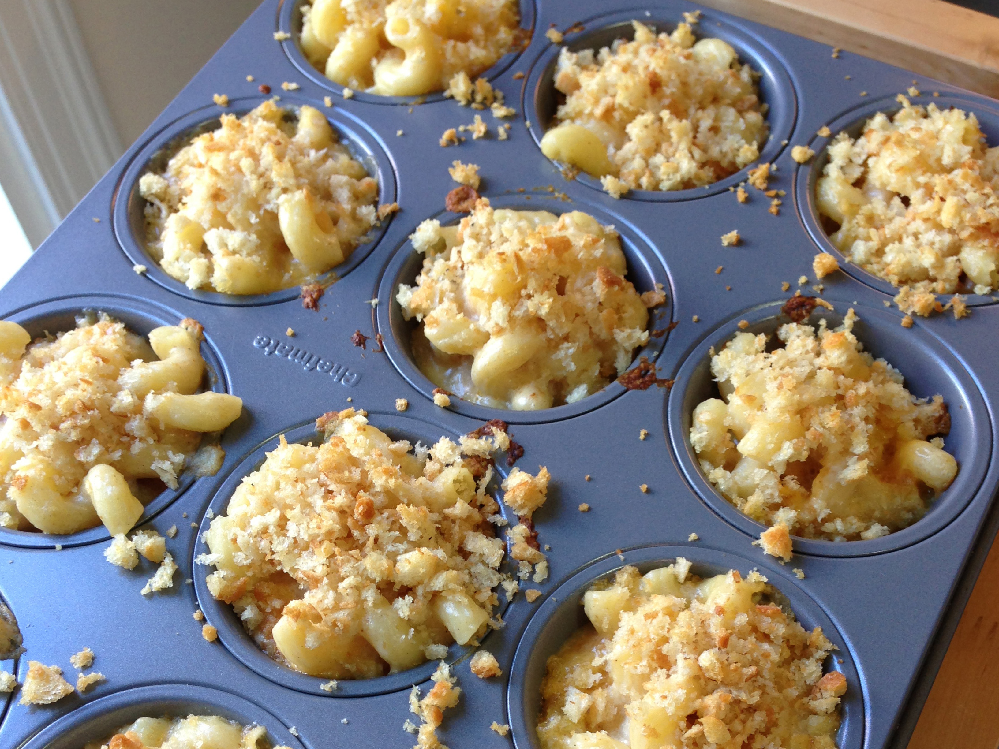 Cupcakes or just mac 'n cheese baked in a muffin tin? Cupcakes or just mac 'n cheese baked in a muffin tin?