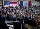 President Obama campaigned at Cornell College in Mount Vernon, Iowa, on Wednesday. President Obama campaigned at Cornell College in Mount Vernon, Iowa, on Wednesday.