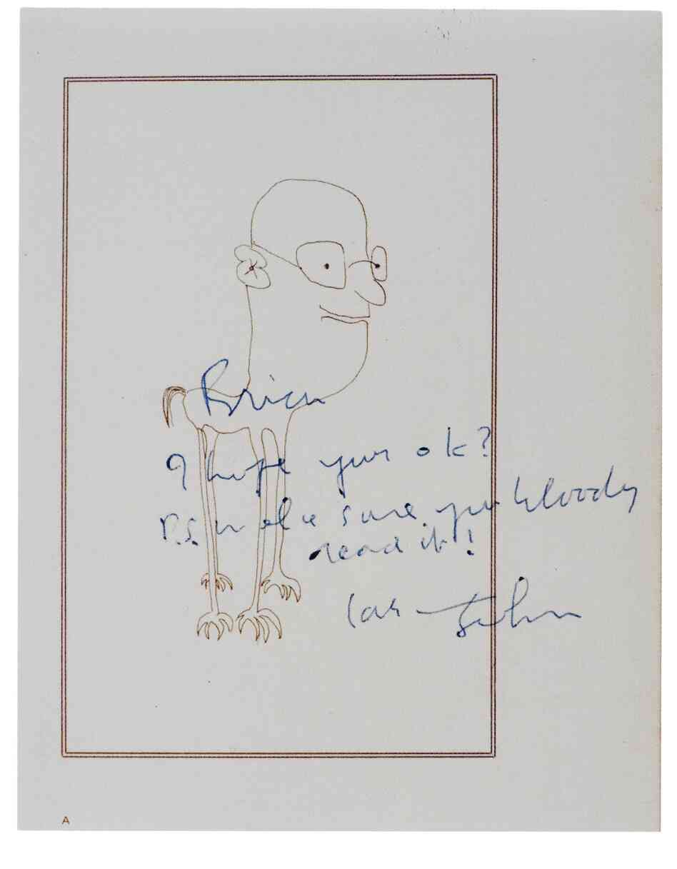 Book inscribed to Brian Epstein, 1965 Book inscribed to Brian Epstein, 1965