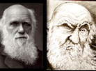 Charles Darwin diptych Charles Darwin diptych
