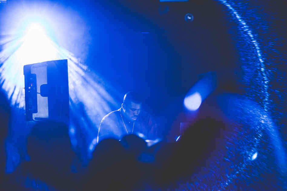 Steven Ellison, a.k.a. Flying Lotus, headlines a show at (Le) Poisson Rouge presented by NPR Music and WNYC's Soundcheck during the 2012 CMJ Music Marathon.