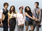 Diego Boneta, Sarah Habel, Michelle Ang, Inbar Lavi and Jared Kusnitz of MTV's Underemployed. Diego Boneta, Sarah Habel, Michelle Ang, Inbar Lavi and Jared Kusnitz of MTV's Underemployed.