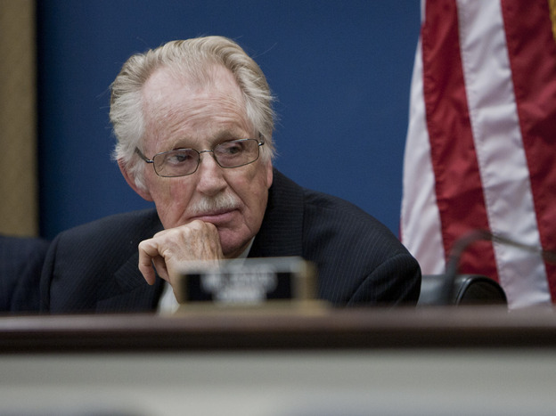 Rep. Roscoe Bartlett, R-Md., at a House Small Business Committee hearing on Sept. 21, 2011. After two decades in Congress, a redrawn district has put his re-election in question.