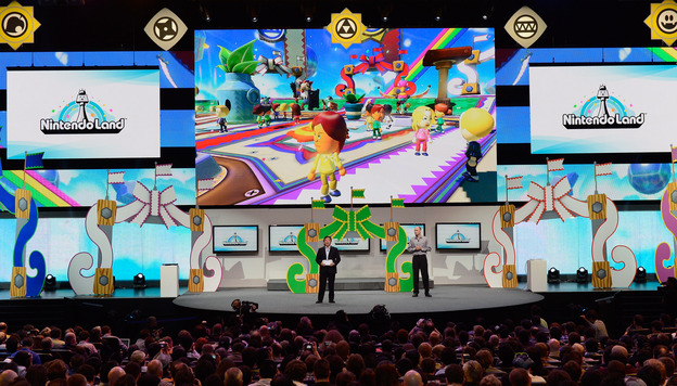 NintendoLand is a theme park game with different activities designed for Nintendo's new hand-held game console Wii U. It was presented at the Electronic Entertainment Expo in Los Angeles in June.