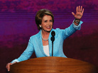 Nancy Pelosi takes the stage during Day Two of the Democratic National Convention in Charlotte, N.C., in September. Nancy Pelosi takes the stage during Day Two of the Democratic National Convention in Charlotte, N.C., in September.