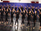 Linda Haberman (L), Director and Choreographer of the Radio City Christmas Spectacular directs The Rockettes at the 2012 Radio City Christmas Spectacular Rehearsals this week in New York. Linda Haberman (L), Director and Choreographer of the Radio City Christmas Spectacular directs The Rockettes at the 2012 Radio City Christmas Spectacular Rehearsals this week in New York.