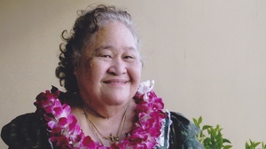 Gloria Marks, a Hansen's disease patient, has lived in Kalaupapa since 1960.
