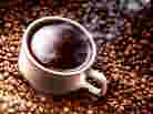 A cup of coffee.