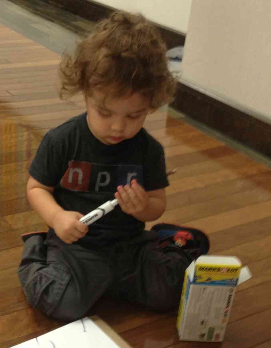 One of the youngest attendees at the 2012 Election Hackathon was Kate Myers' son Isaac Benson. One of the youngest attendees at the 2012 Election Hackathon was Kate Myers' son Isaac Benson.