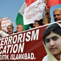 Demonstrators in Islamabad at a protest earlier this week about Malala Yousafzai's shooting.
