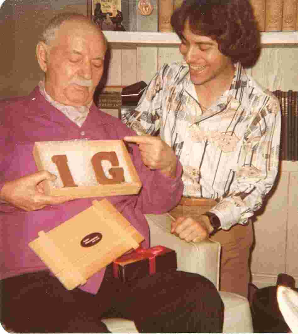 Michael Feinstein (right) worked for six years as Ira Gershwin's cataloger and archivist.