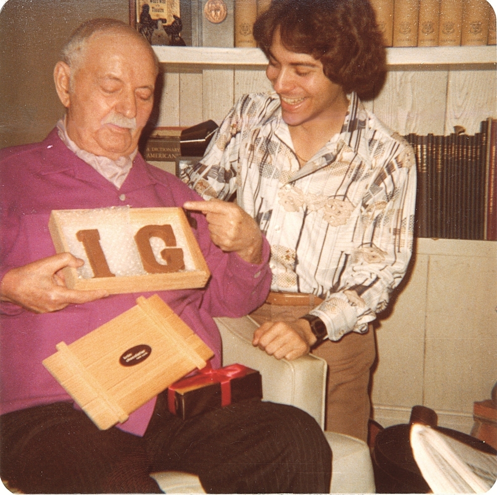Michael Feinstein (right) worked for six years as Ira Gershwin's cataloger and archivist.