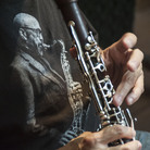 Clarinet and saxophone player Paquito D'Rivera wore a James Moody T-shirt during a recent recording session in Brazil. Clarinet and saxophone player Paquito D'Rivera wore a James Moody T-shirt during a recent recording session in Brazil.