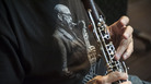 Clarinet and saxophone player Paquito D'Rivera wore a James Moody T-shirt during a recent recording session in Brazil. Clarinet and saxophone player Paquito D'Rivera wore a James Moody T-shirt during a recent recording session in Brazil.