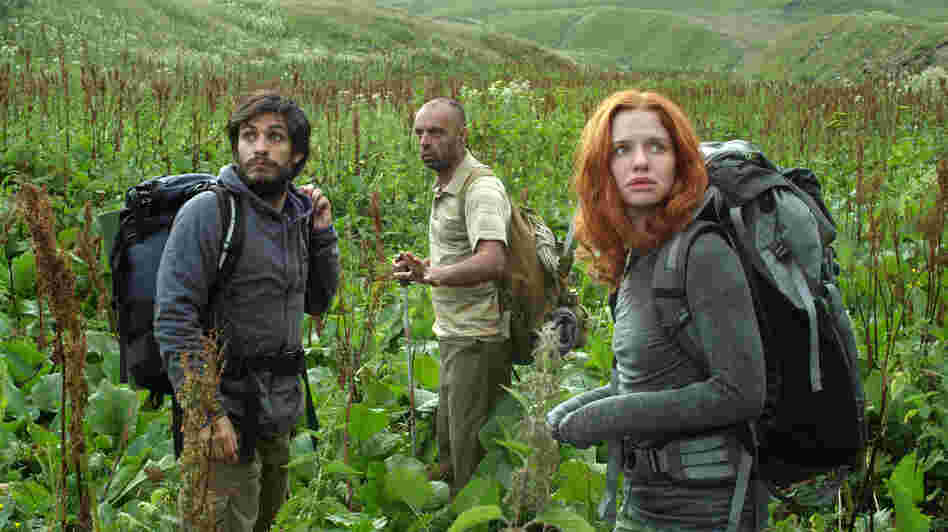 An engaged couple (Gael Garcia Bernal and Hani Furstenberg) backpacks through the Caucasus Mountains with their guide (Bidzina Gujabidze), but their bond is soon tested by fate. An engaged couple (Gael Garcia Bernal and Hani Furstenberg) backpacks through the Caucasus Mountains with their guide (Bidzina Gujabidze), but their bond is soon tested by fate.