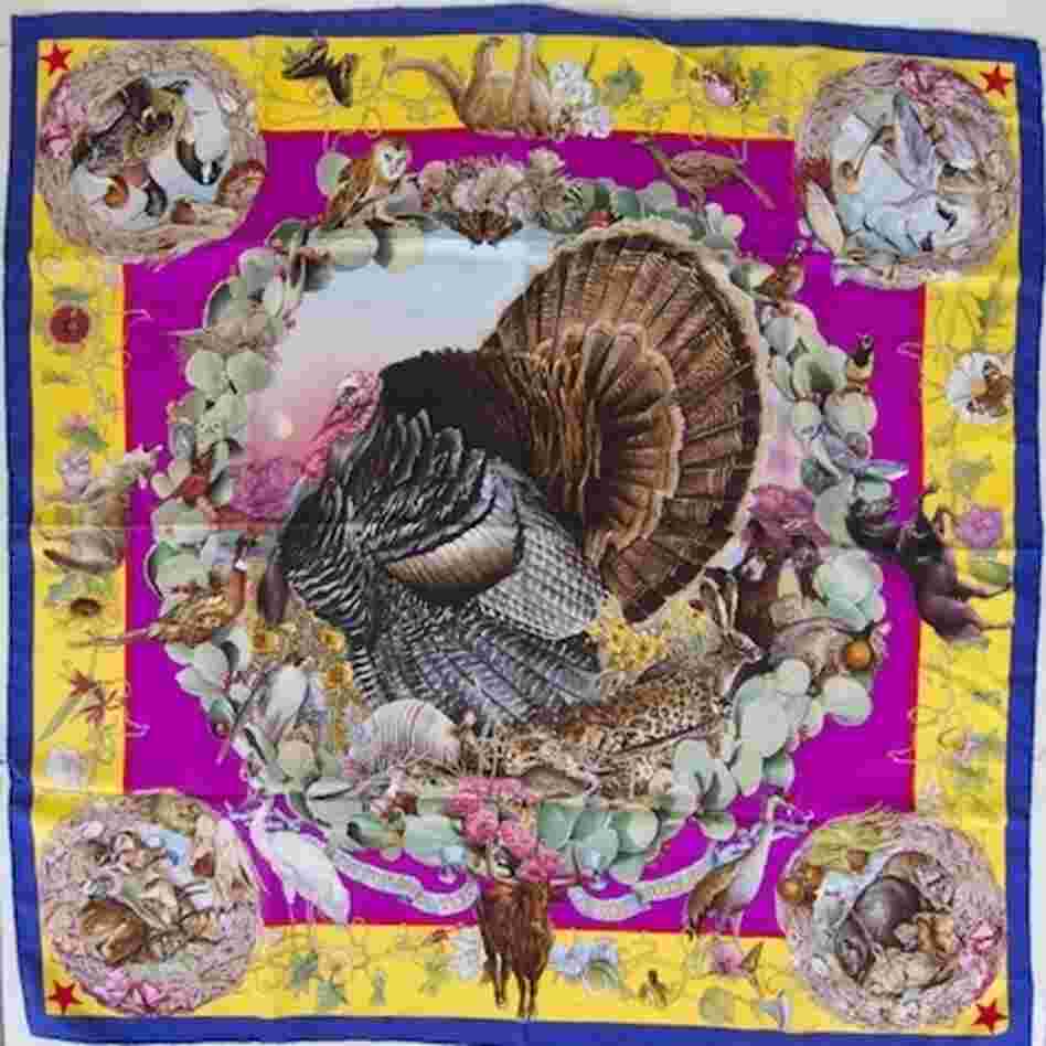 One of Kermit Oliver's designs for Hèrmes One of Kermit Oliver's designs for Hèrmes