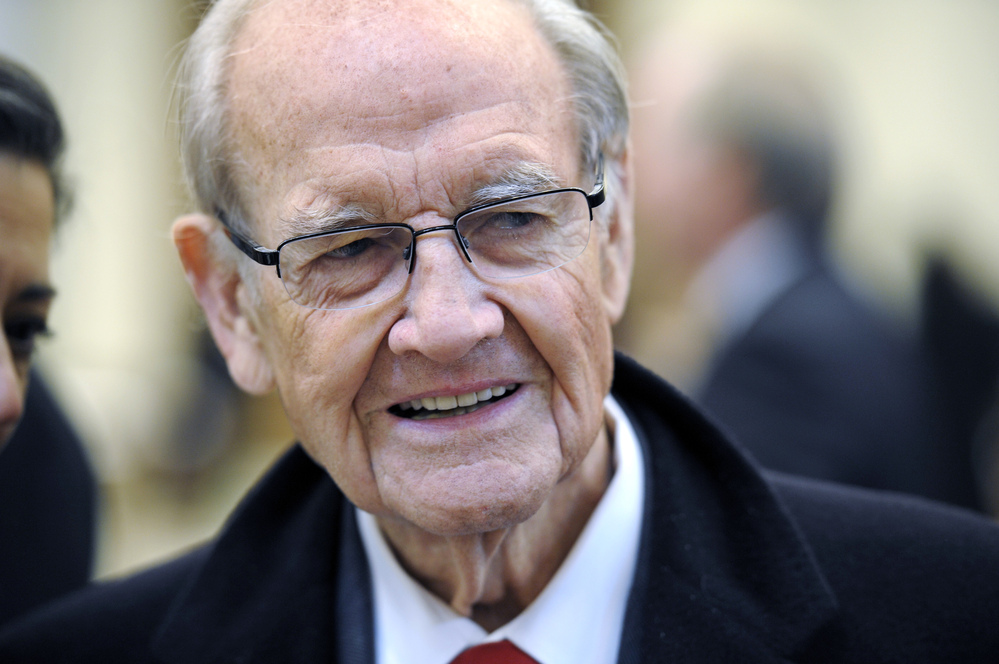 Former presidential nominee and Sen. George McGovern.