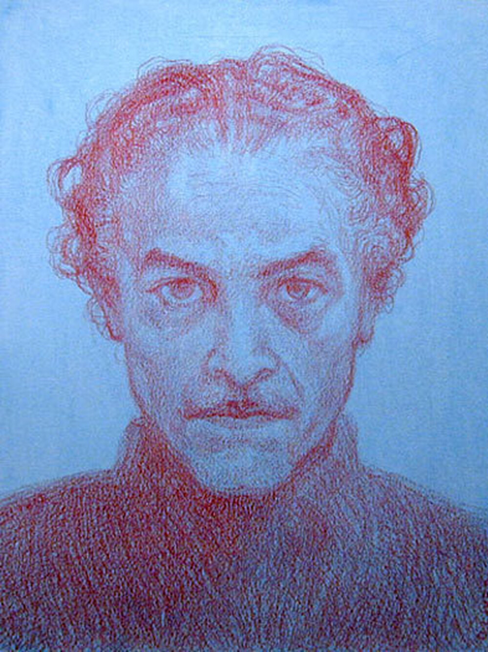 A self-portrait by Kermit Oliver