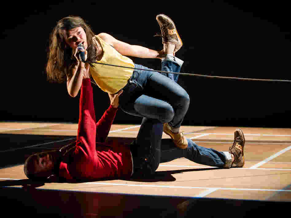 Performers in People Get Ready's Specific Ocean at New York Live Arts.