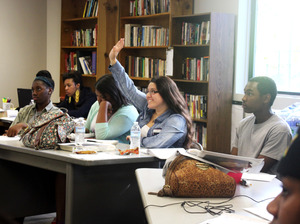 Young debaters at the Bay Area Urban Debate League in Oakland, Calif., say that there are a lot of differences between the way that they debate the issues and what they see the presidential candidates doing on debate nights. Young debaters at the Bay Area Urban Debate League in Oakland, Calif., say that there are a lot of differences between the way that they debate the issues and what they see the presidential candidates doing on debate nights.