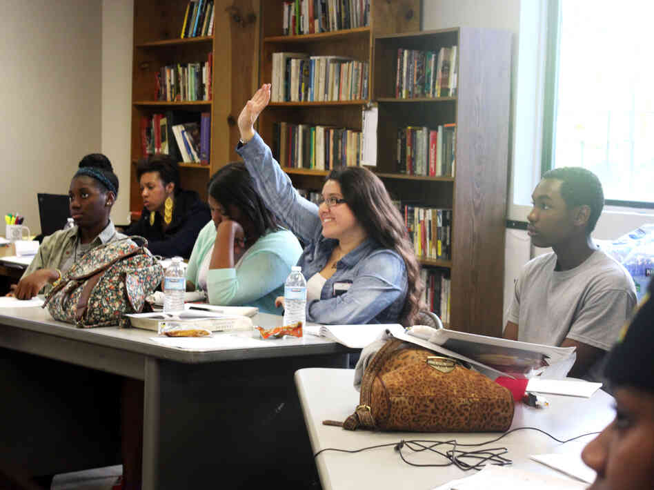 Young debaters at the Bay Area Urban Debate League in Oakland, Calif., say that there are a lot of differences between the way that they debate the issues and what they see the presidential candidates doing on debate nights.