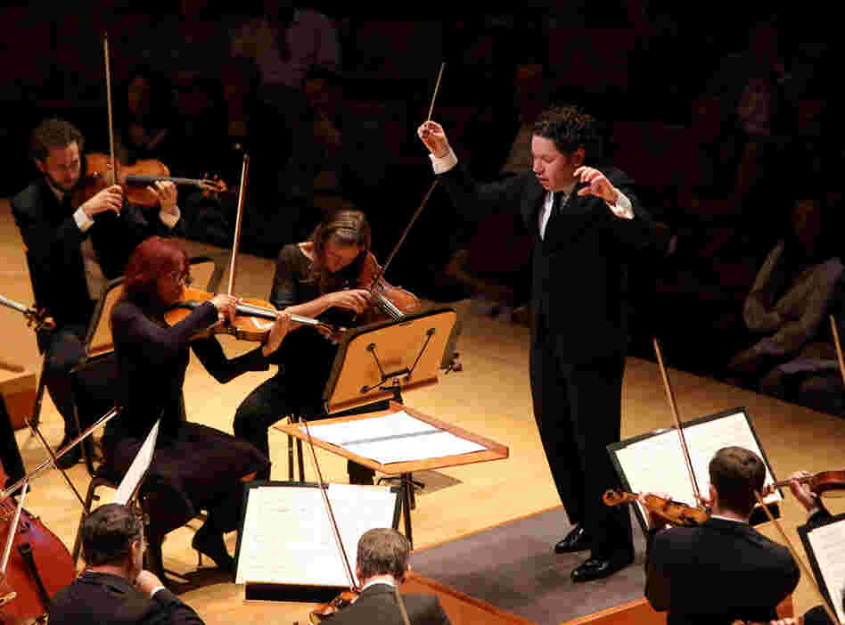 In a recent interview with NPR's Robert Siegel, Dudamel called Rite "amazing...you discover new colors, you discover, 'Oh look, this is a very traditional harmony,' but then you see the details — and then every time it's different."
