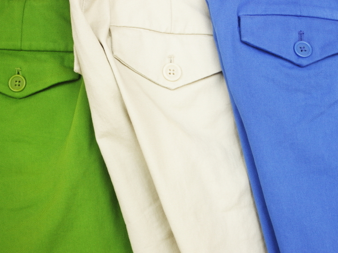 When jeans are too heavy and shorts are too, well, short, do you reach for pants, or for slacks?