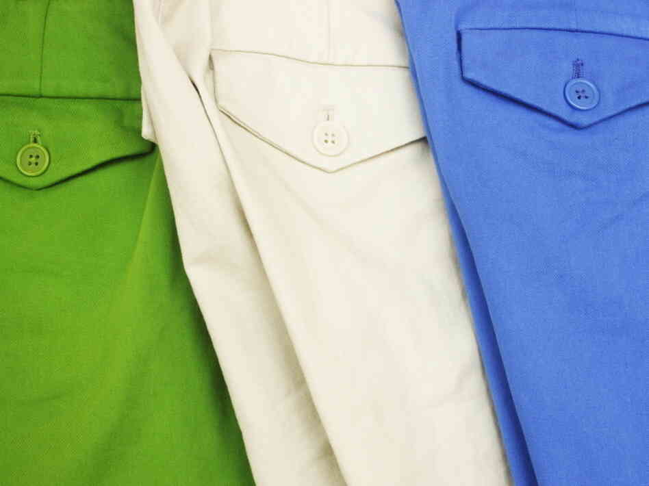 When jeans are too heavy and shorts are too, well, short, do you reach for pants, or for slacks?