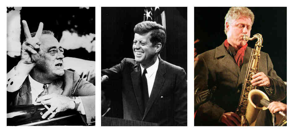 With the advent of radio and television, presidential charisma became a more important personality characteristic. Above, Franklin Delano Roosevelt, who is rated one of the most charismatic presidents; John F. Kennedy; Bill Clinton. With the advent of radio and television, presidential charisma became a more important personality characteristic. Above, Franklin Delano Roosevelt, who is rated one of the most charismatic presidents; John F. Kennedy; Bill Clinton.