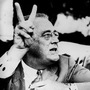With the advent of radio and television, presidential charisma became a more important personality characteristic. Above, Franklin Delano Roosevelt, who is rated one of the most charismatic presidents; John F. Kennedy; Bill Clinton.