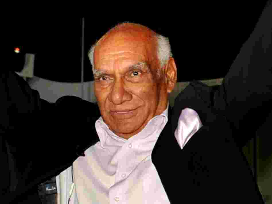 Yash Raj Chopra, shown celebrating his 80th birthday earlier this year in Mumbai, died Sunday.