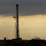 A drilling rig near Kennedy, Texas, on May 9. U.S. oil output is surging so fast that the United States could soon overtake Saudi Arabia as the world's biggest producer.