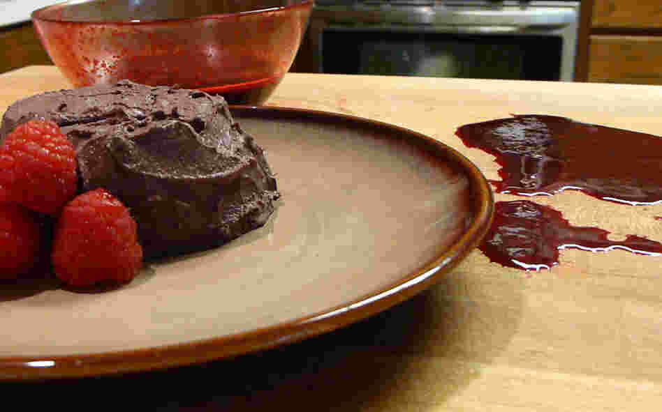 Don't cry over spilled ... pig's blood? (Chocolate Blood Pudding)
